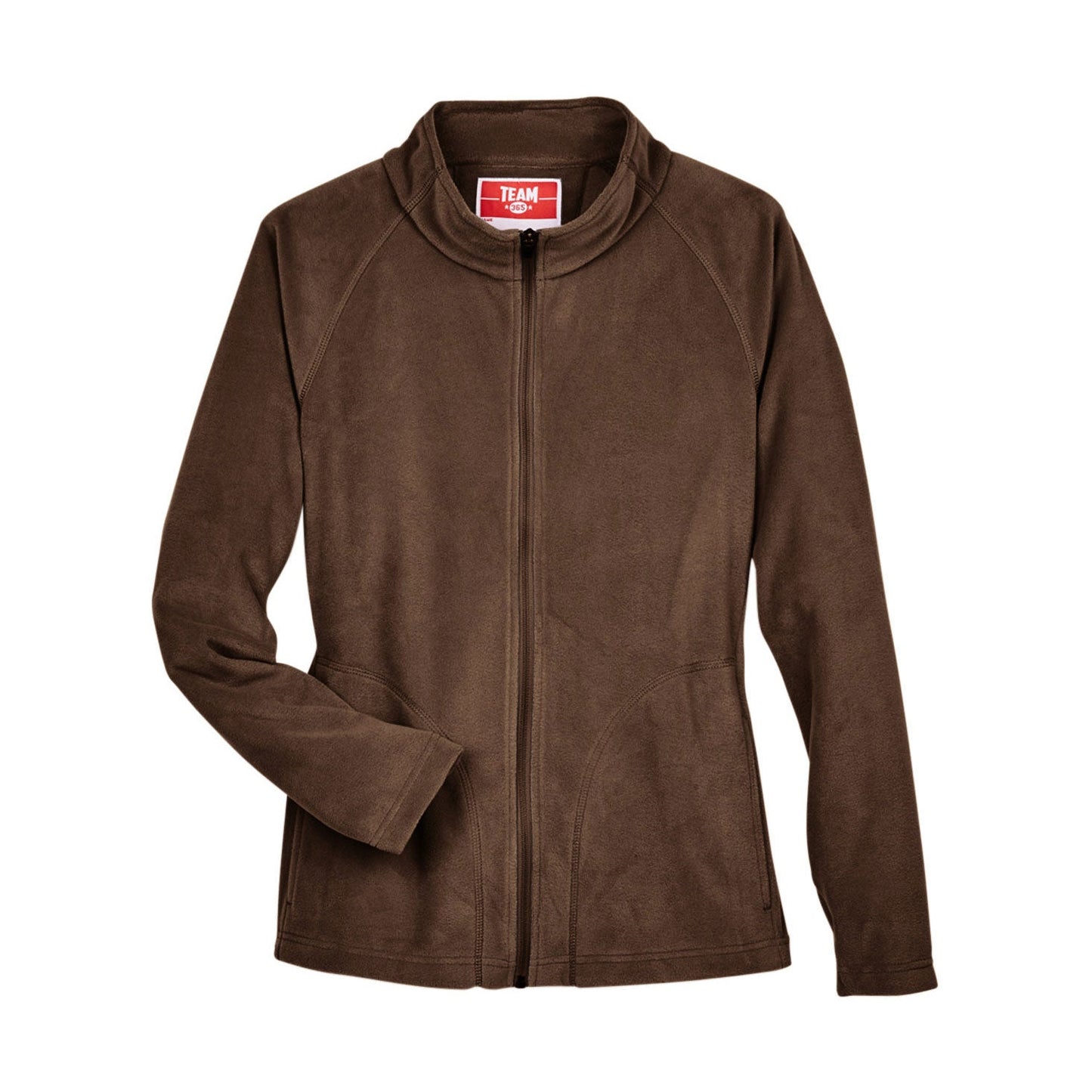 Black Microfleece Jacket - Team 365 - Women's Comfort