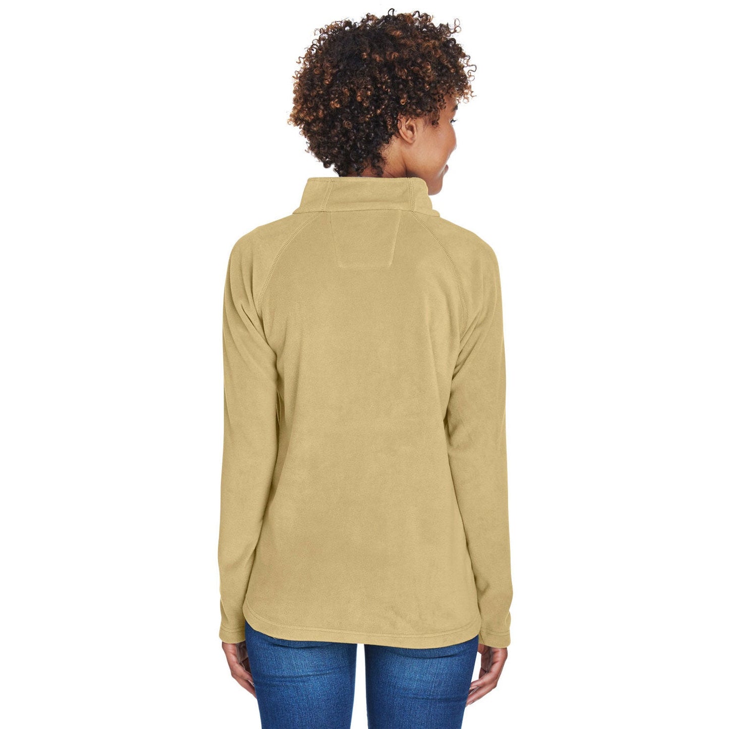Black Microfleece Jacket - Team 365 - Women's Comfort