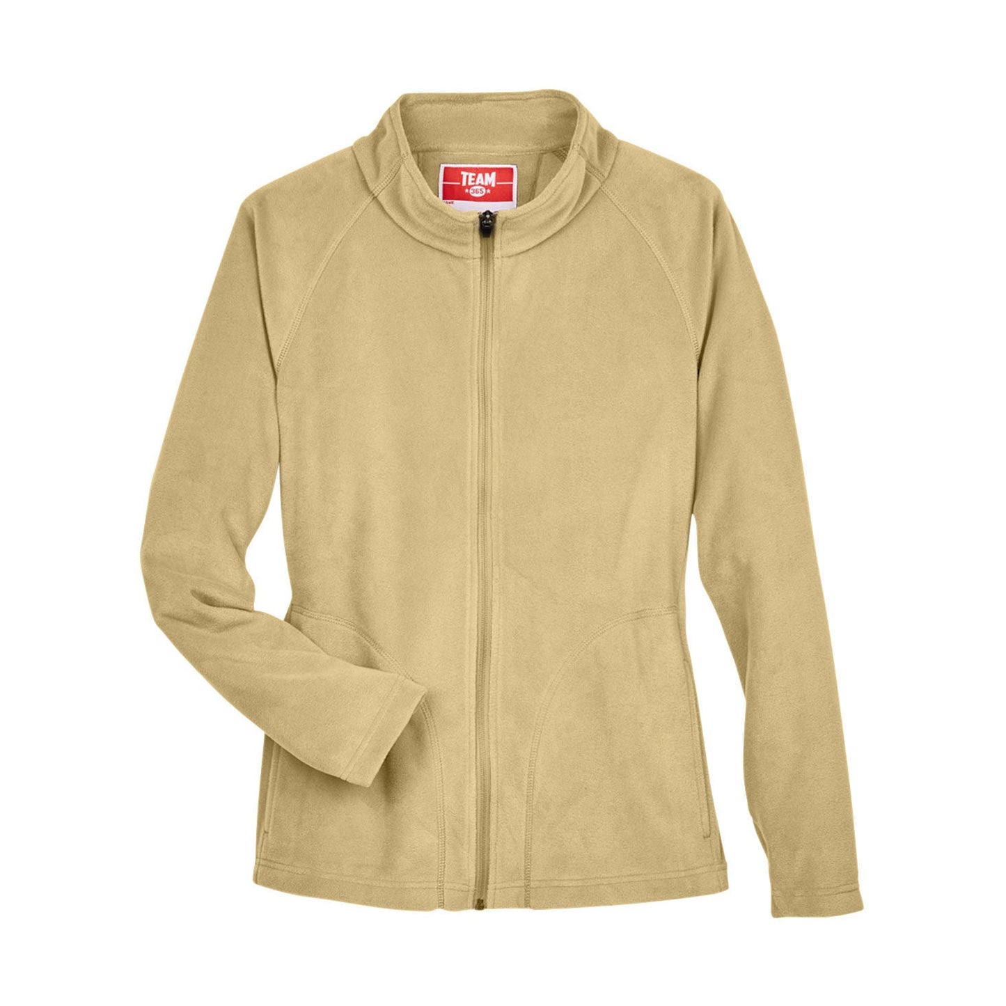 Black Microfleece Jacket - Team 365 - Women's Comfort