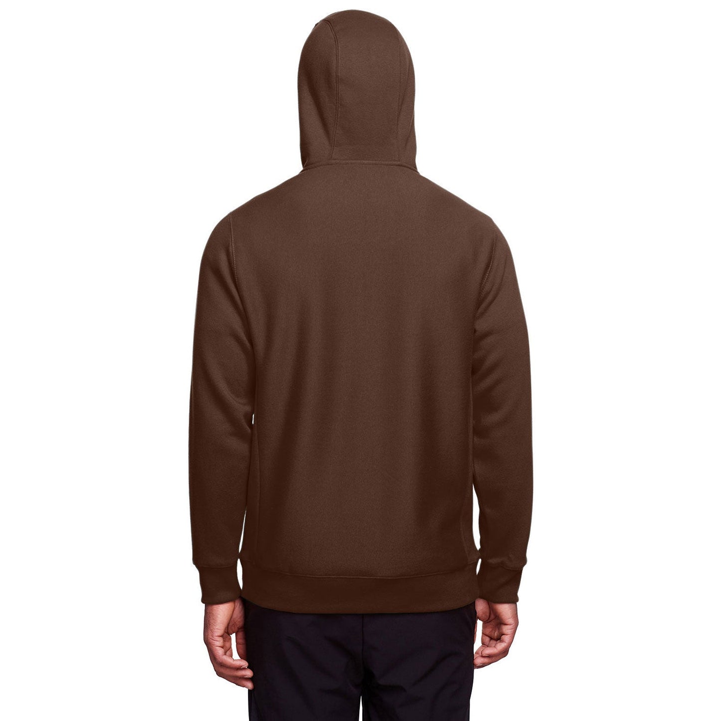 Black Hooded Sweatshirt - Team 365 - Heavyweight Fleece