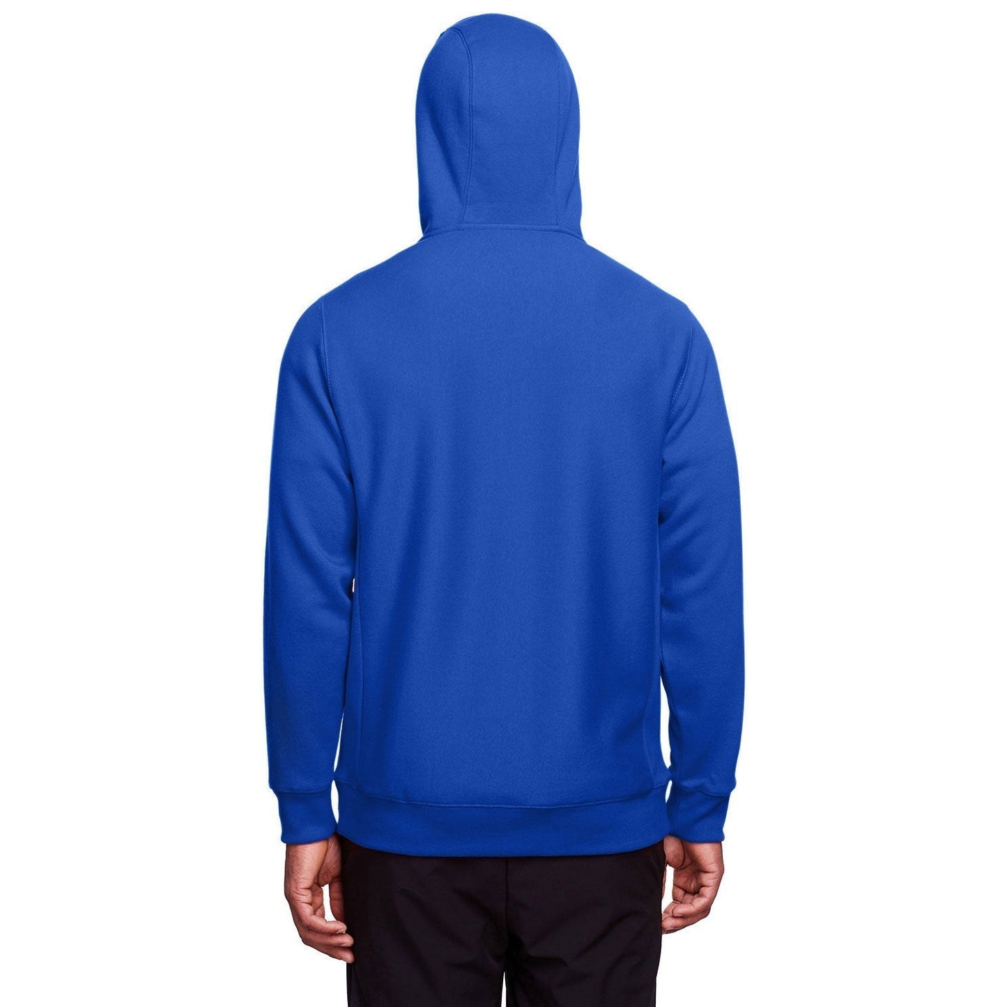 Black Hooded Sweatshirt - Team 365 - Heavyweight Fleece