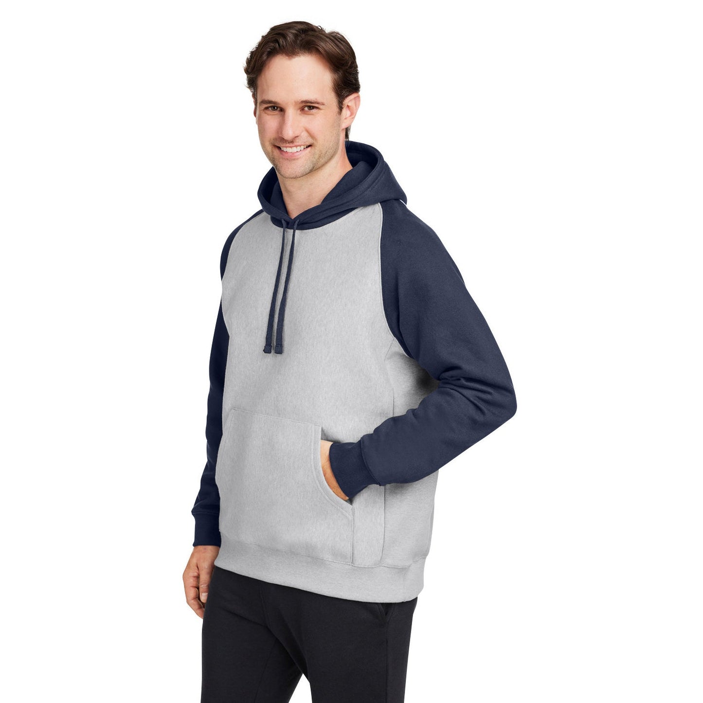 Athletic Heather Sweatshirt - Team 365 - Heavyweight Fleece