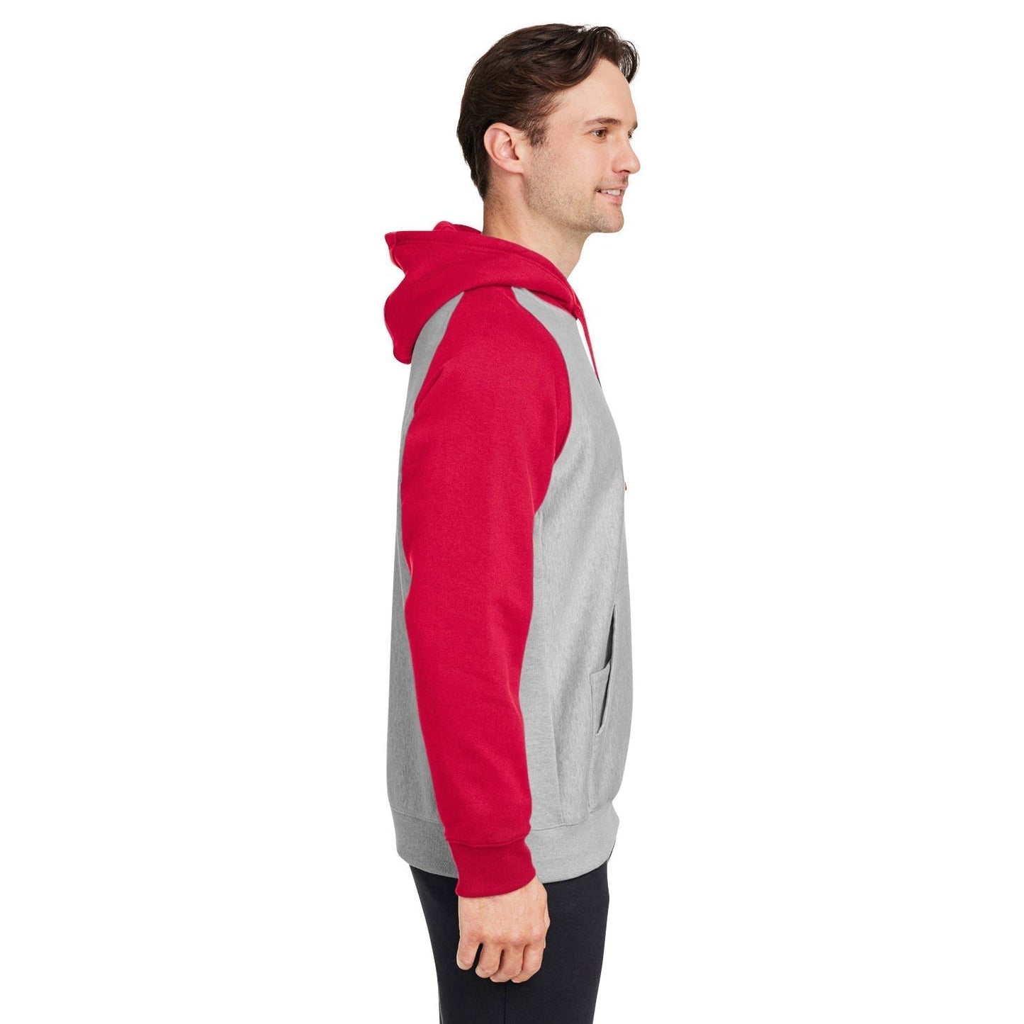 Athletic Heather Sweatshirt - Team 365 - Heavyweight Fleece