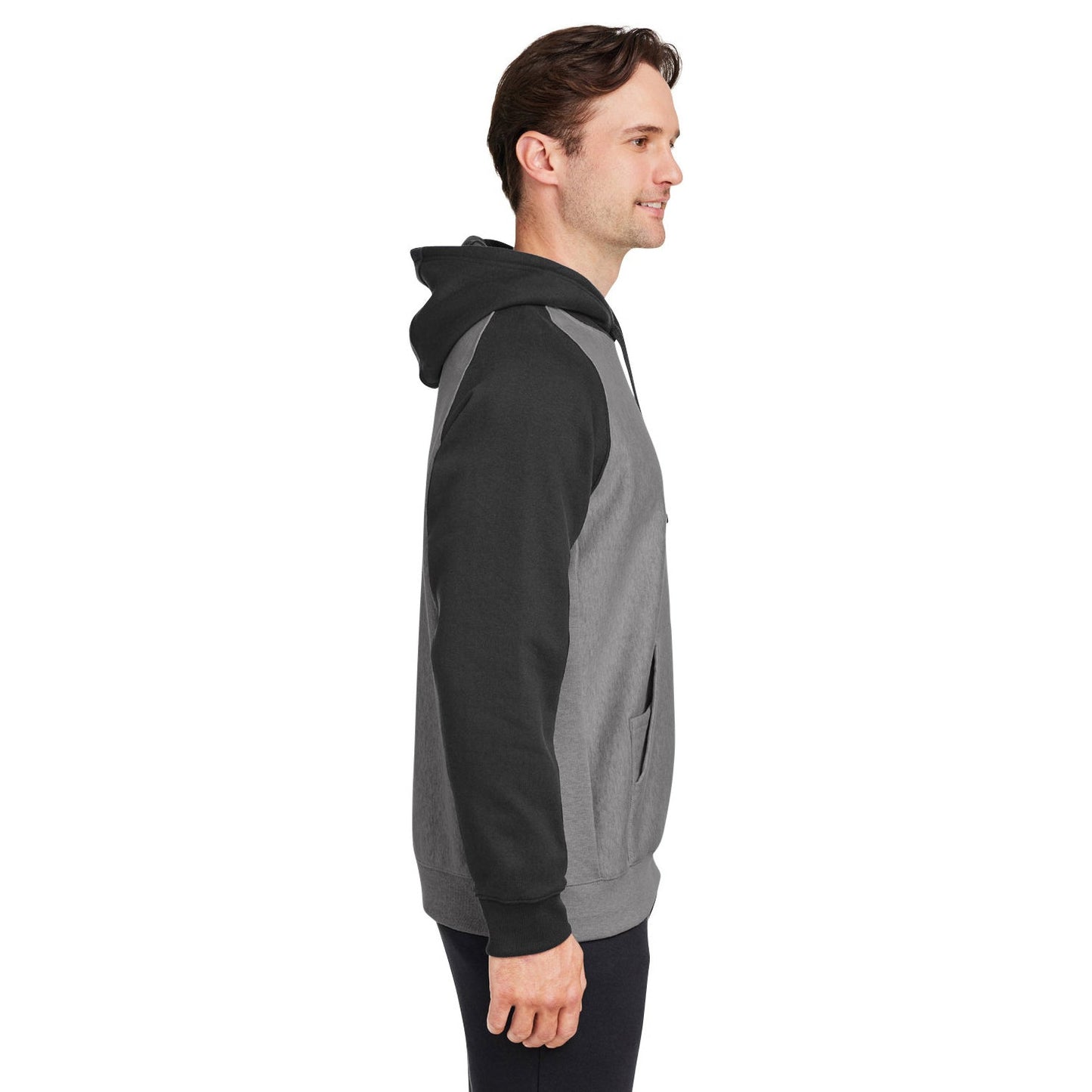 Athletic Heather Sweatshirt - Team 365 - Heavyweight Fleece
