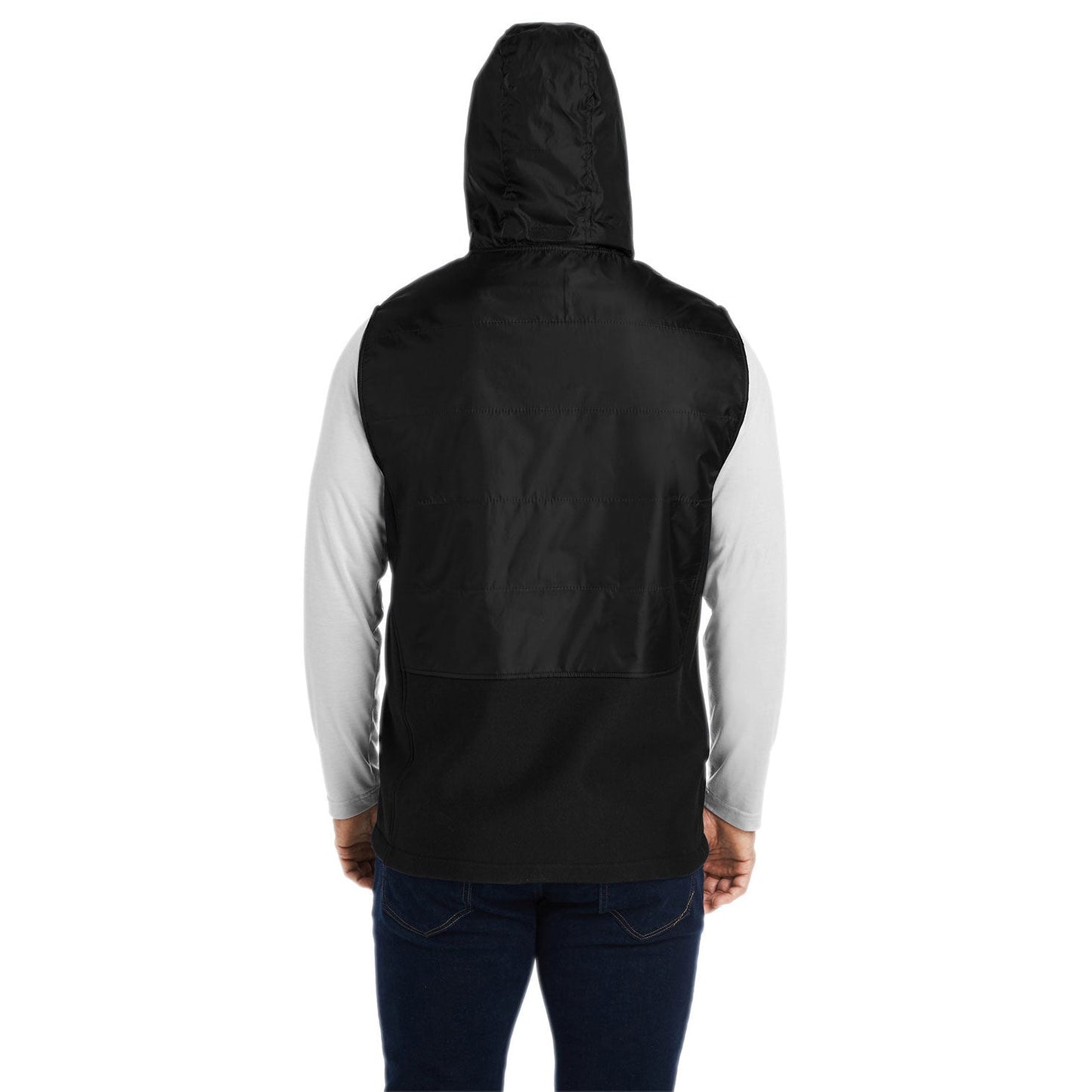 Black Vests - Team 365 - Durable Hooded Design