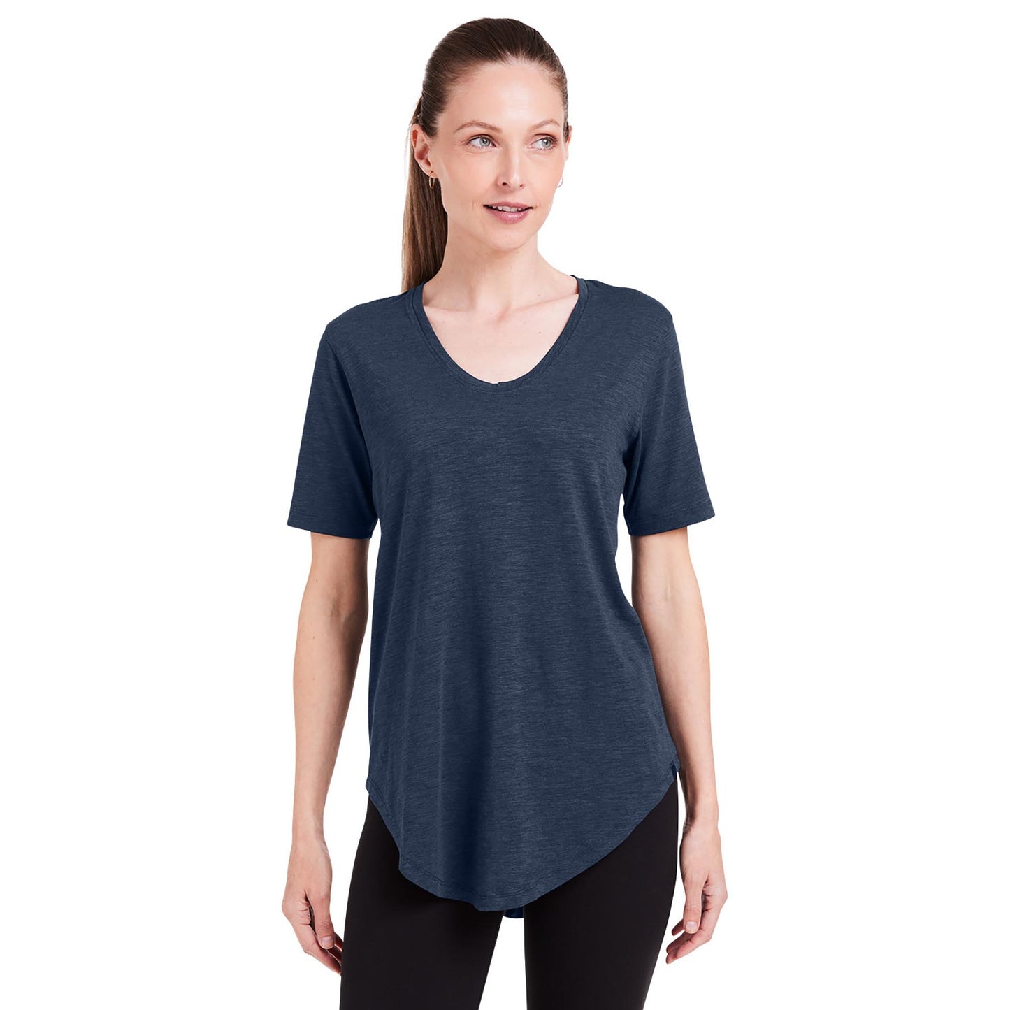 Black Longline T-Shirt - Tasc - Comfortable Style