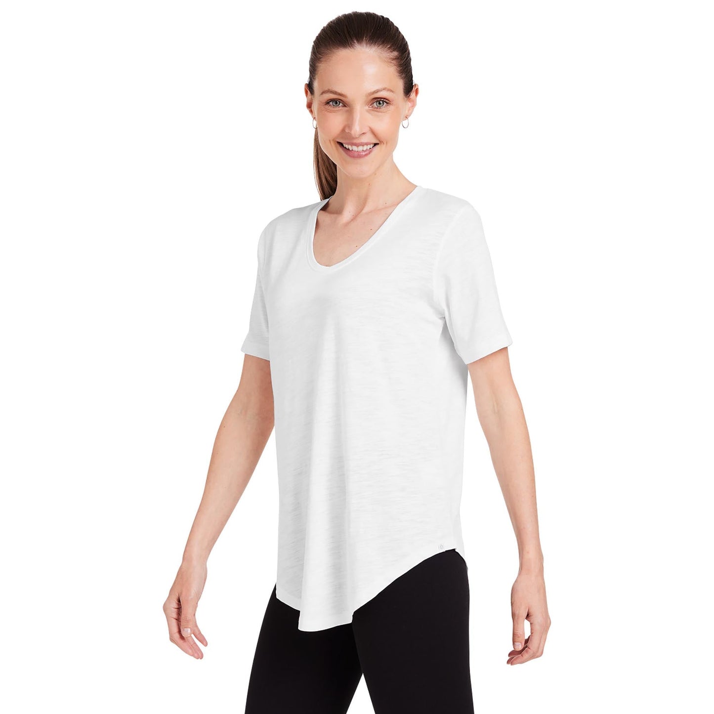Black Longline T-Shirt - Tasc - Comfortable Style