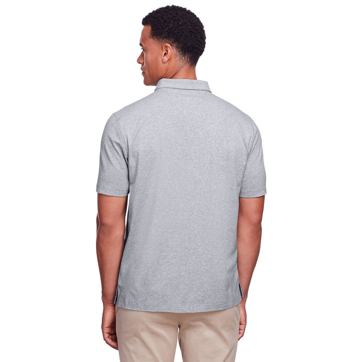 Black Polo Shirt - UltraClub - Stretch Cotton Performance