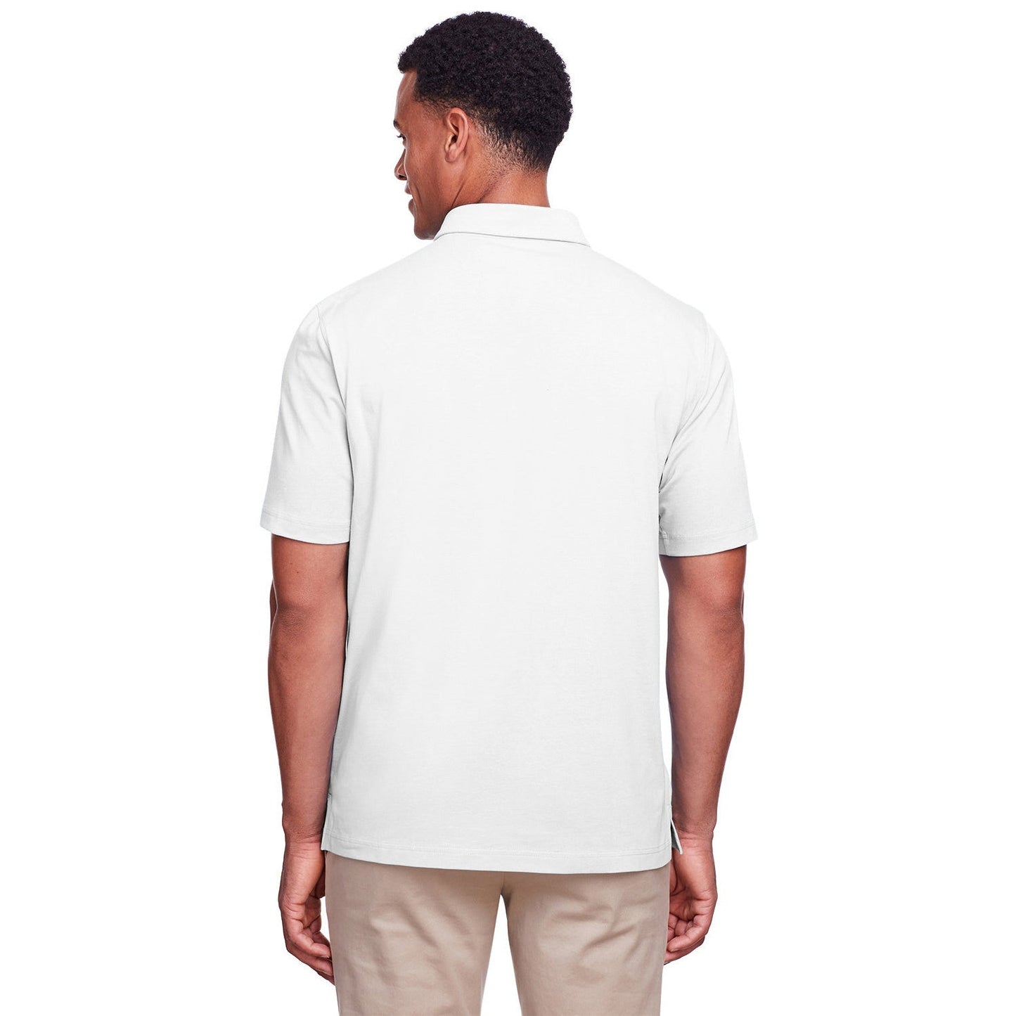 Black Polo Shirt - UltraClub - Stretch Cotton Performance