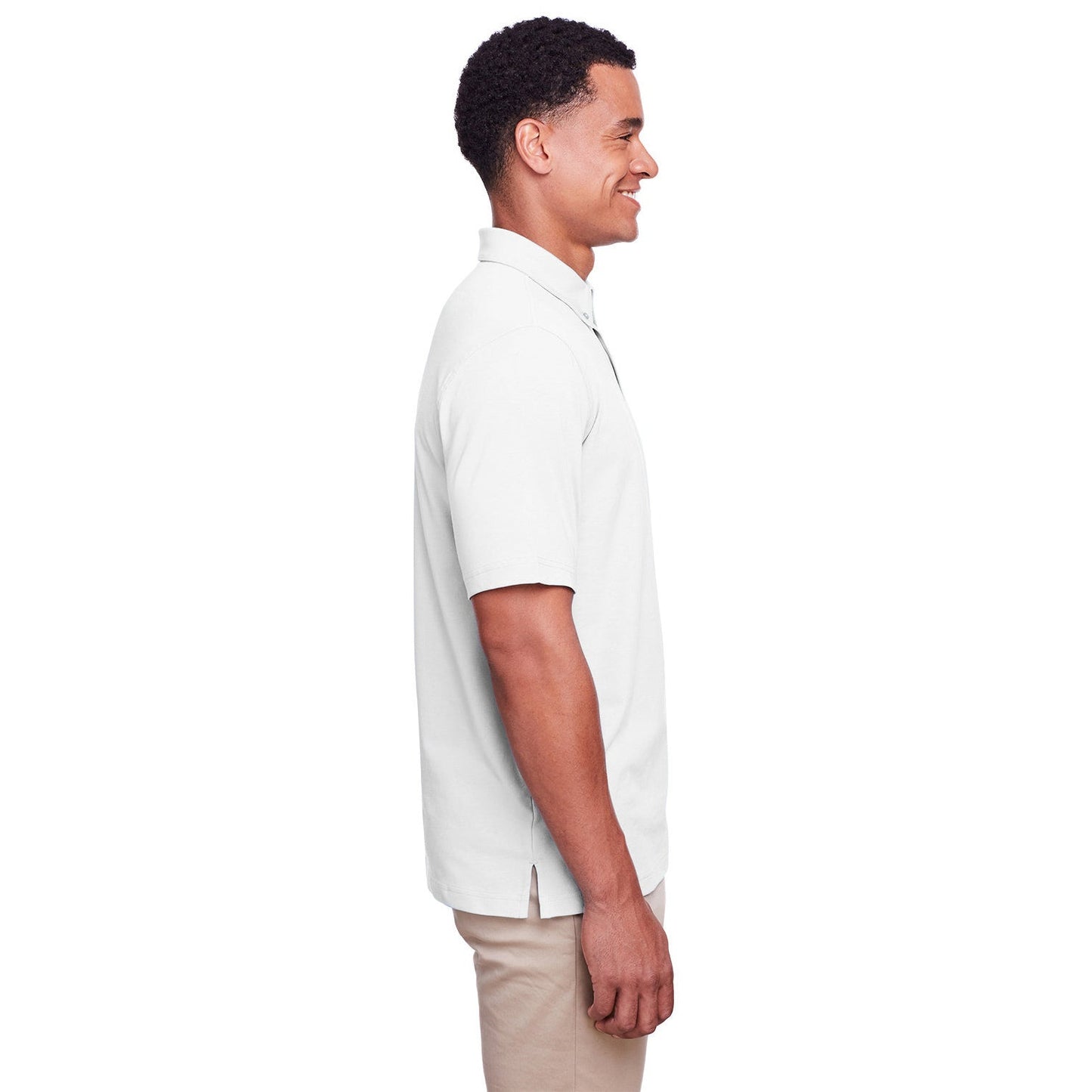 Black Polo Shirt - UltraClub - Stretch Cotton Performance