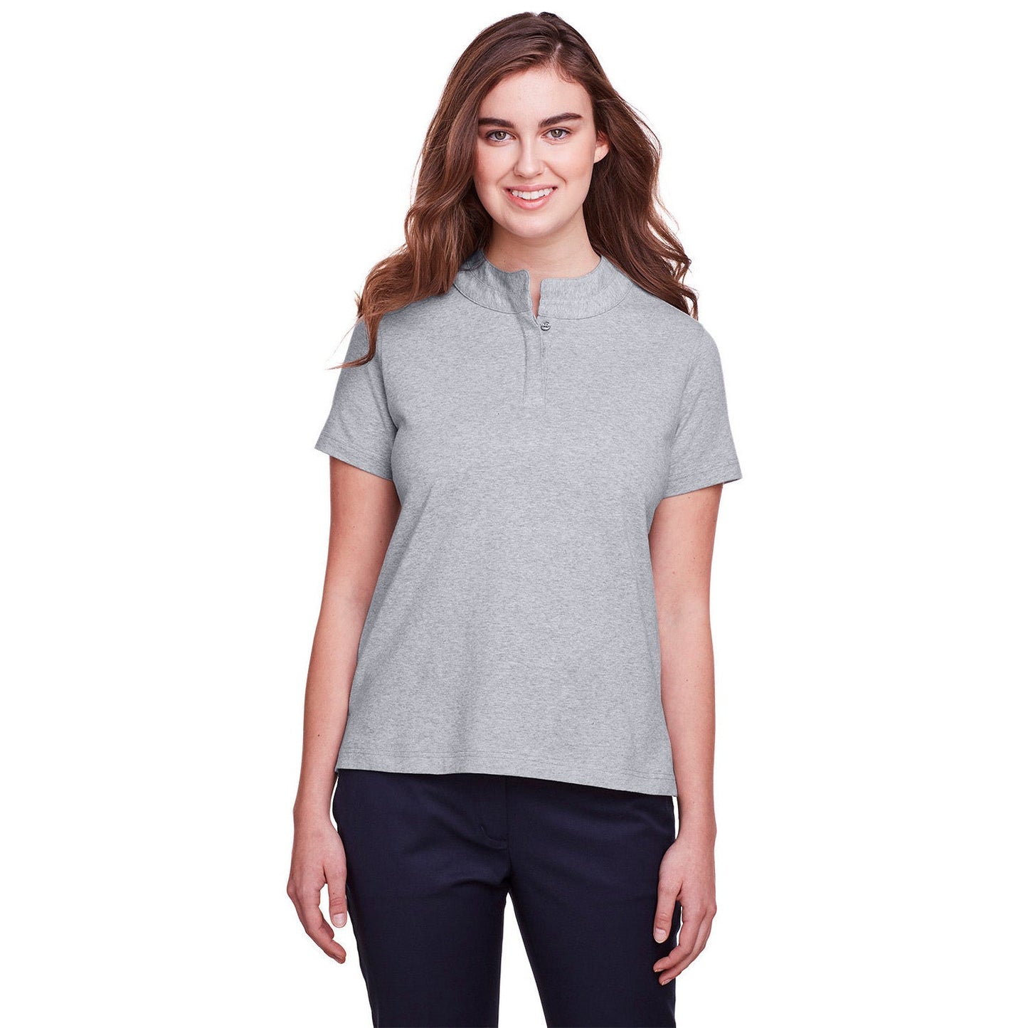 Black Polo Shirts - UltraClub - Stretch Cotton Performance
