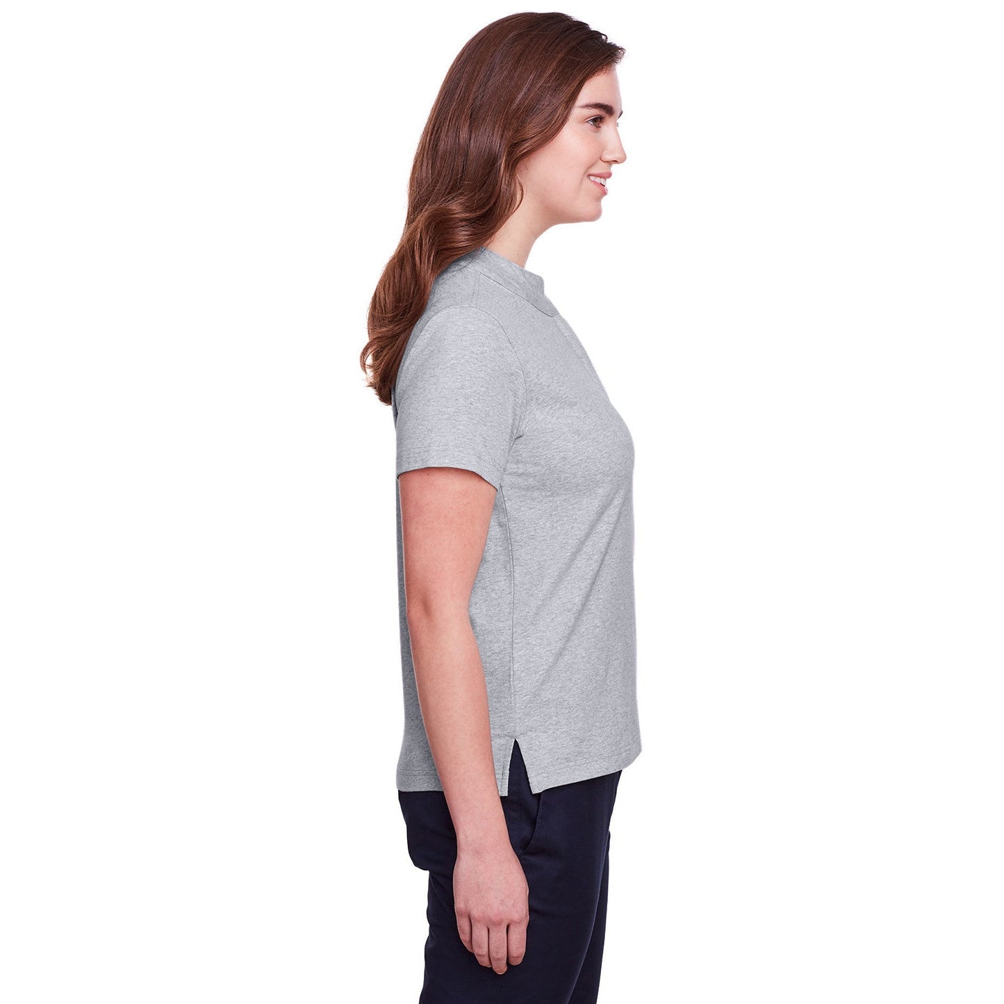 Black Polo Shirts - UltraClub - Stretch Cotton Performance