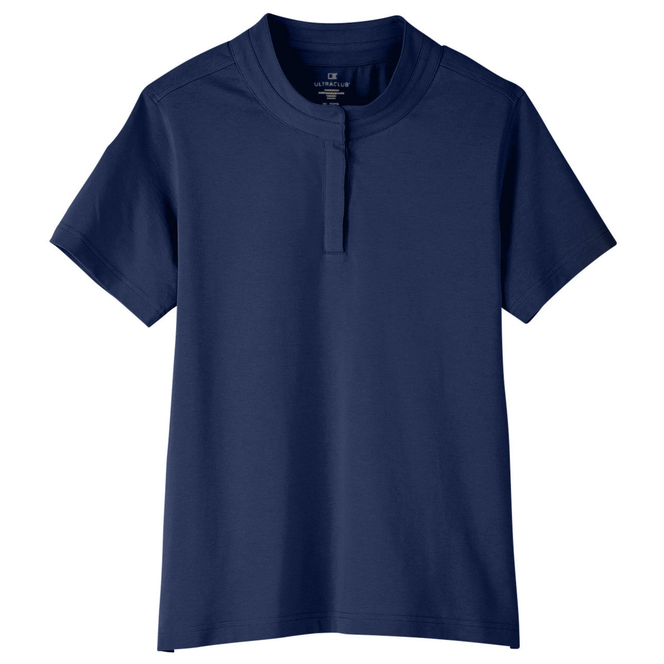 Black Polo Shirts - UltraClub - Stretch Cotton Performance