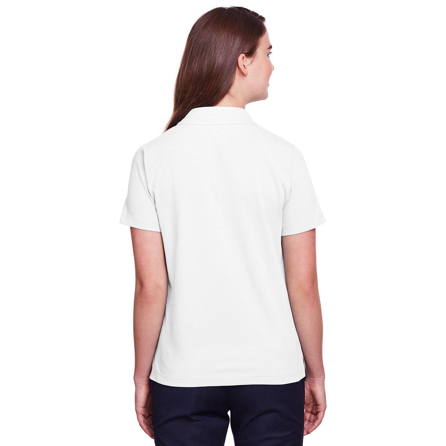 Black Polo Shirts - UltraClub - Stretch Cotton Performance