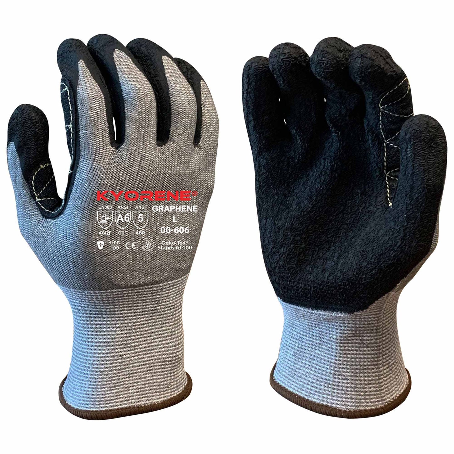 Gray Durable String Knit Gloves - Armor Guys - Cut Resistant