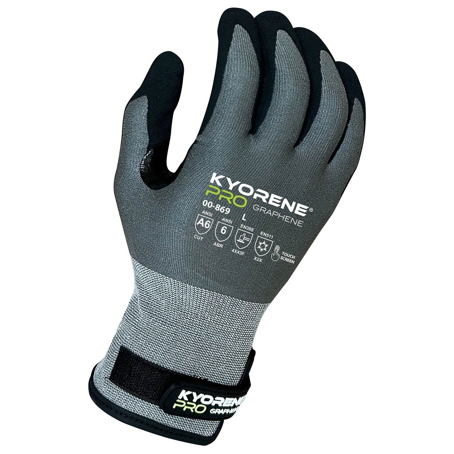 Gray/Yellow String Knit Gloves - Armor Guys - Durable Design