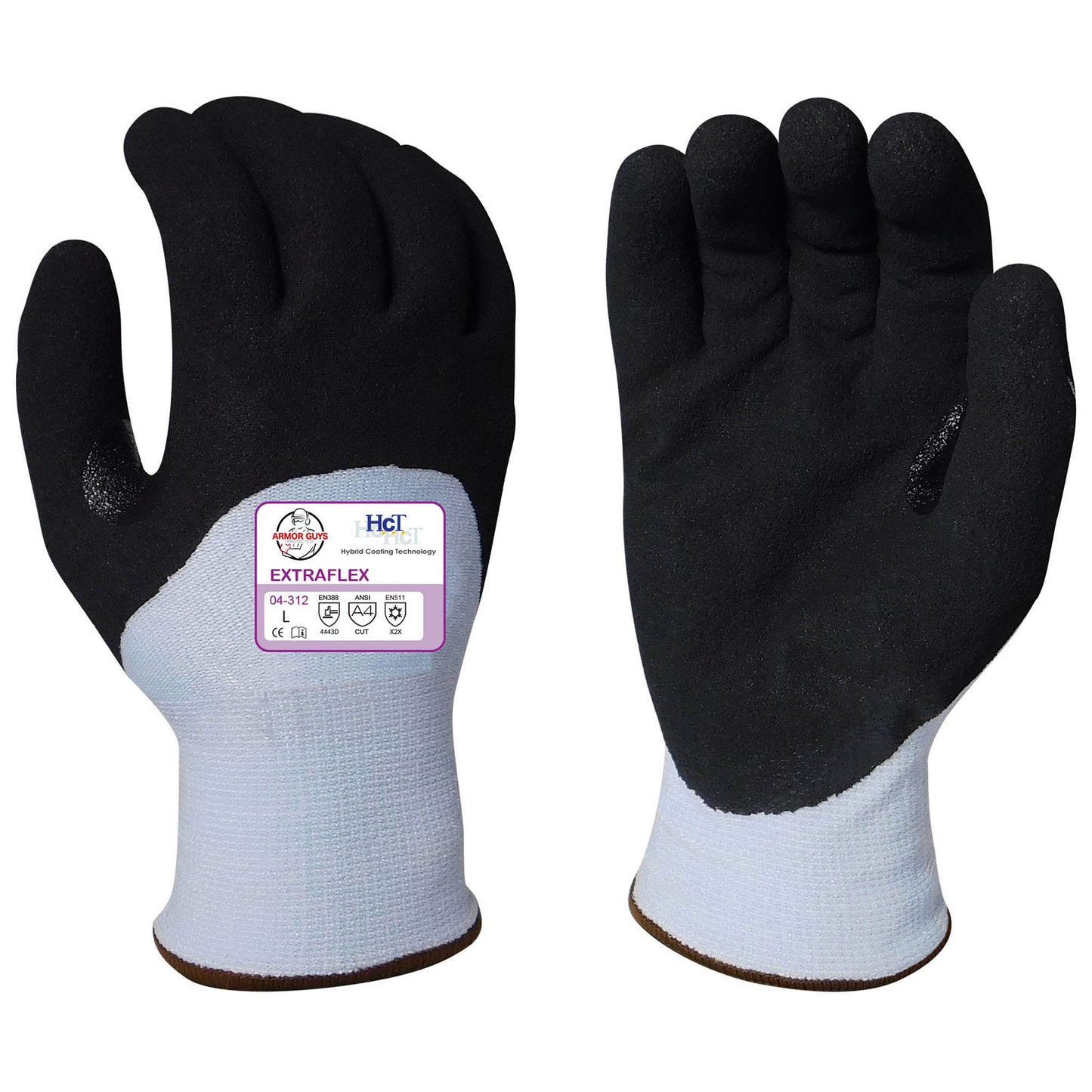 Blue String Knit Gloves - Armor Guys - Cold Resistant
