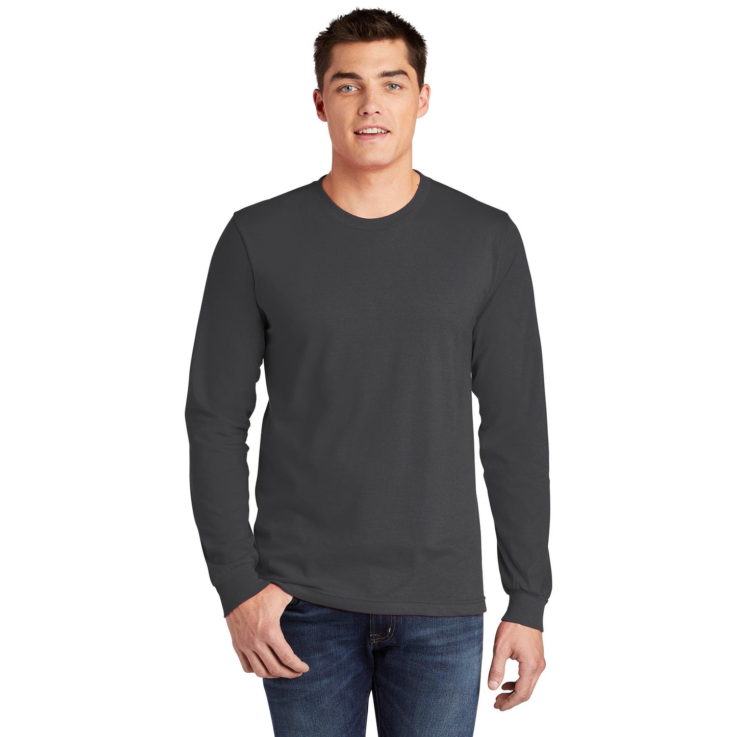 Black Long Sleeve T-Shirt - American Apparel - Soft Fabric