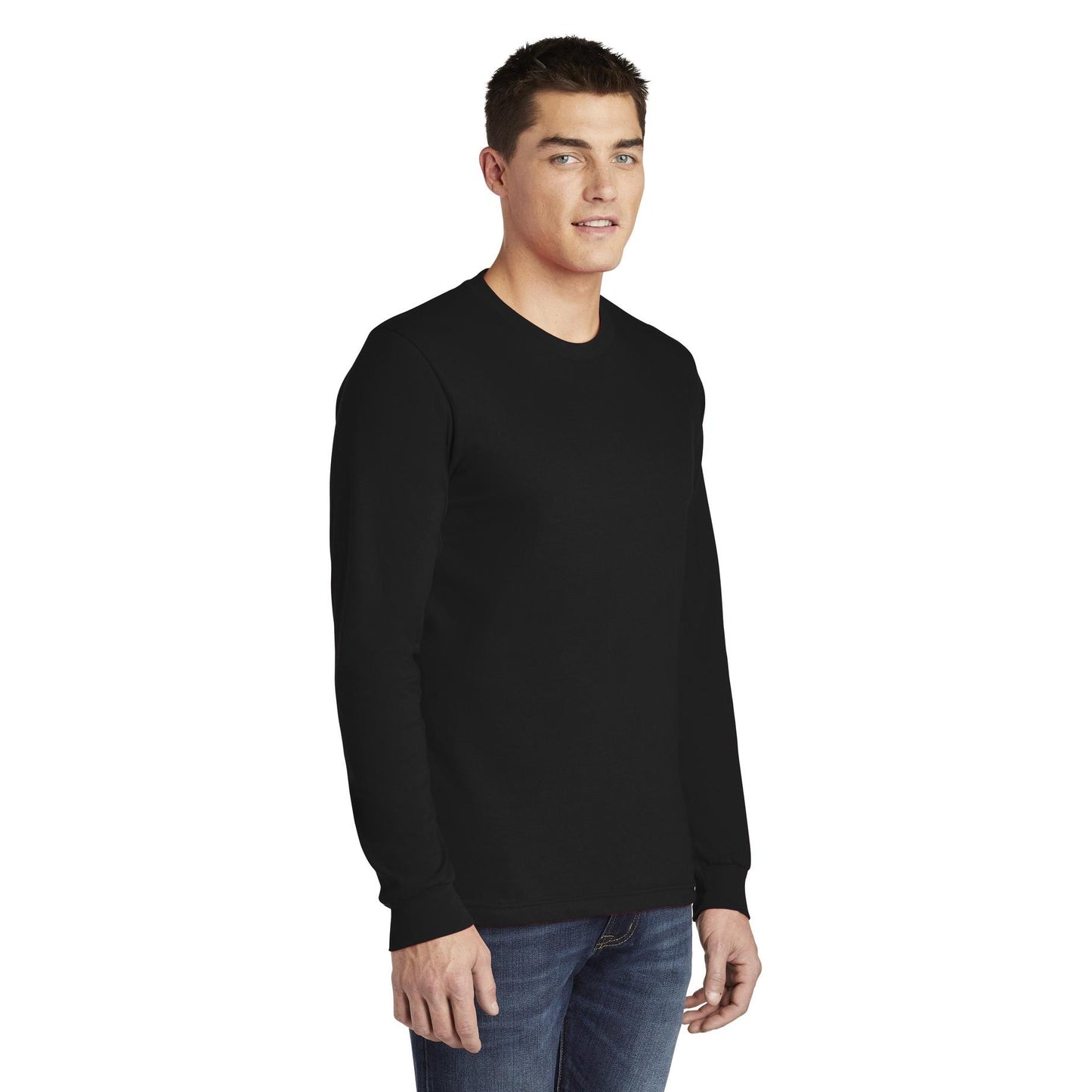 Black Long Sleeve T-Shirt - American Apparel - Soft Fabric