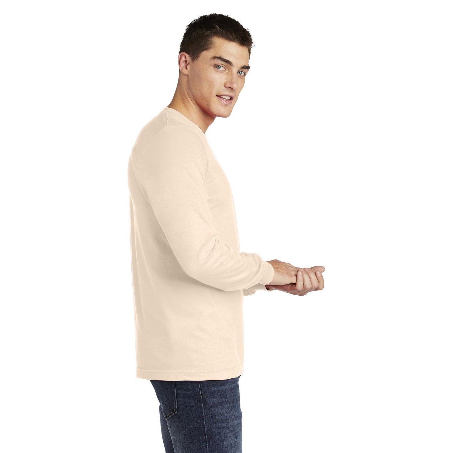 Black Long Sleeve T-Shirt - American Apparel - Soft Fabric