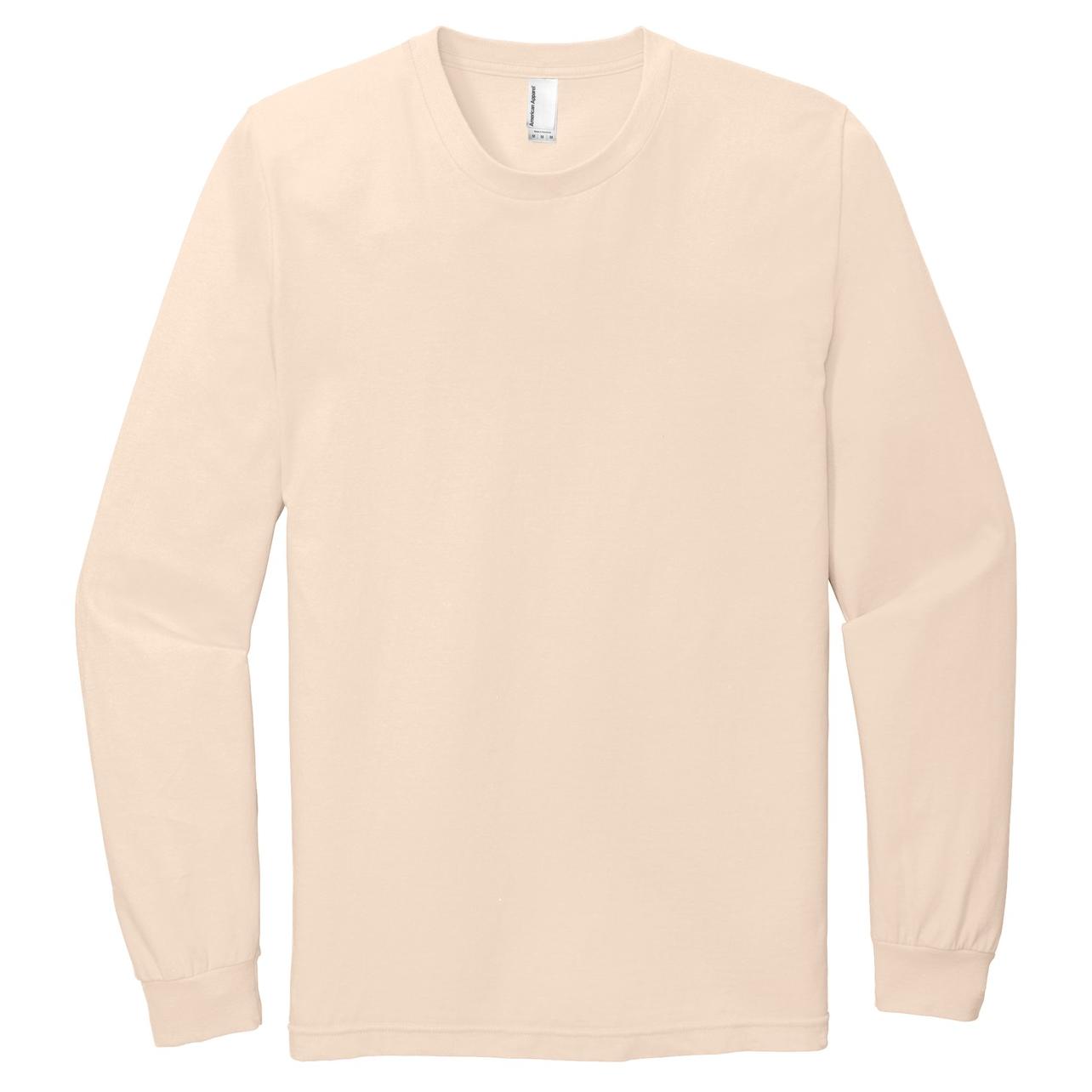 Black Long Sleeve T-Shirt - American Apparel - Soft Fabric