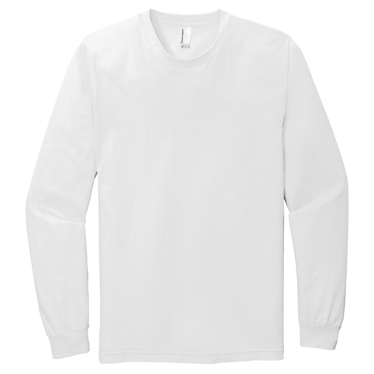 Black Long Sleeve T-Shirt - American Apparel - Soft Fabric