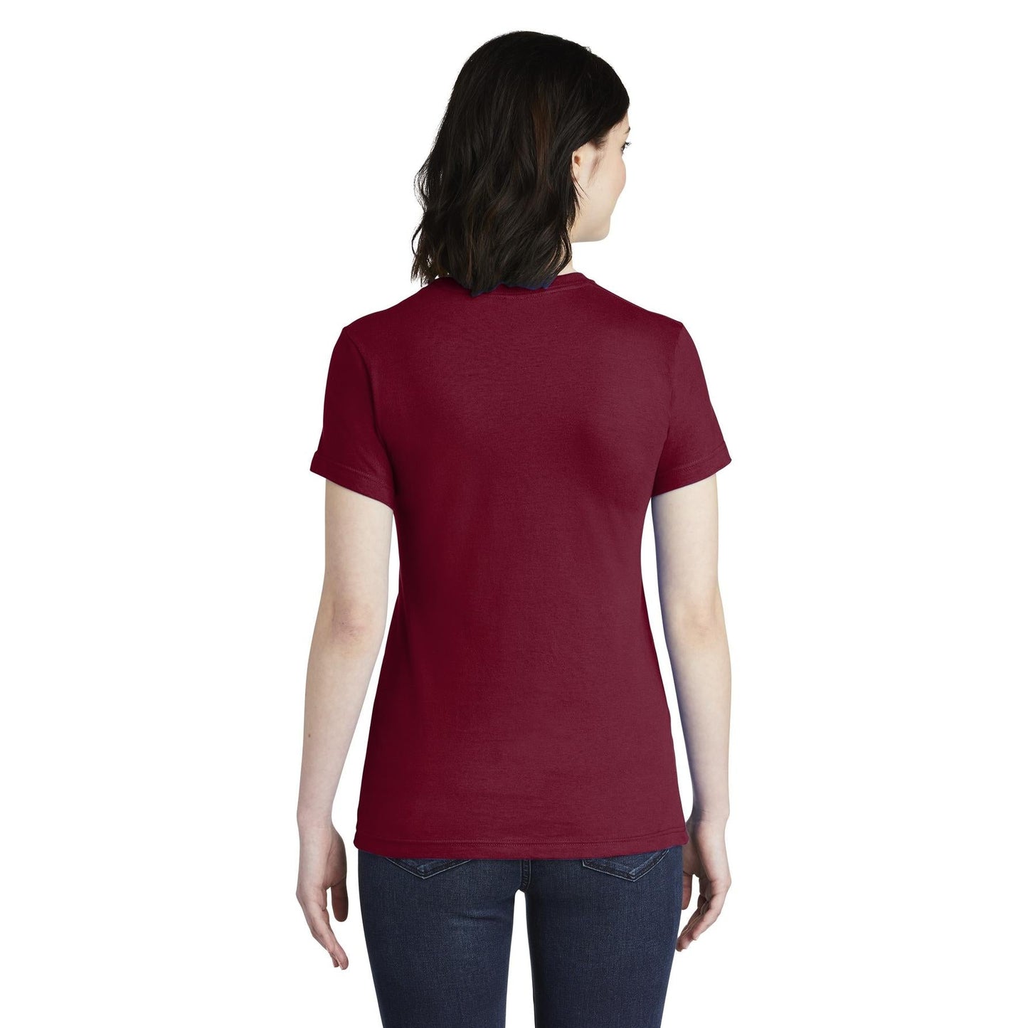 Black T-Shirt - American Apparel - Slim Fit Cotton