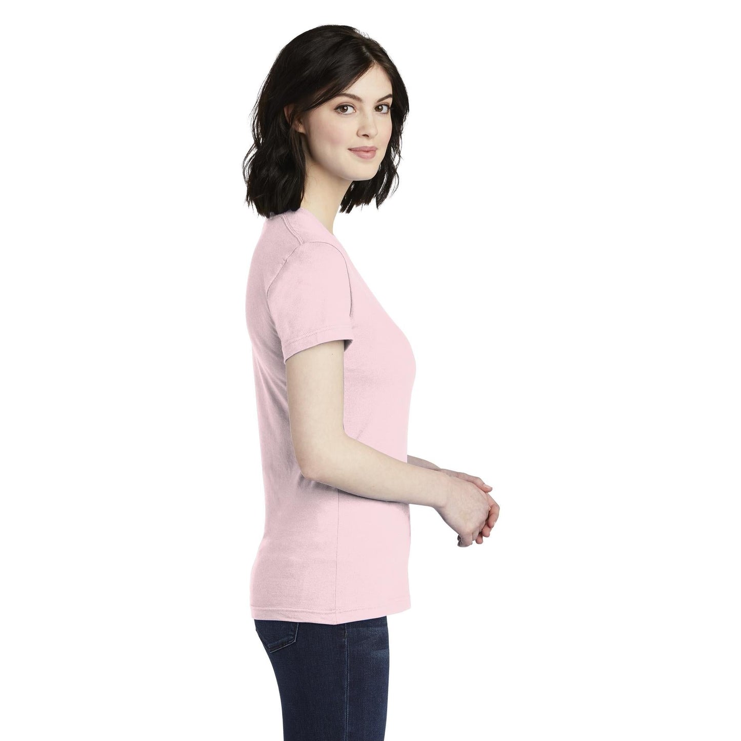 Black T-Shirt - American Apparel - Slim Fit Cotton