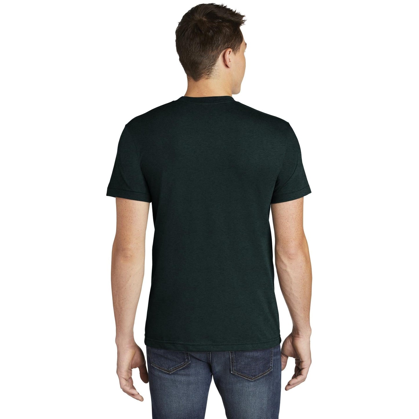 Black Aqua T-Shirt - American Apparel - Slim Fit Soft