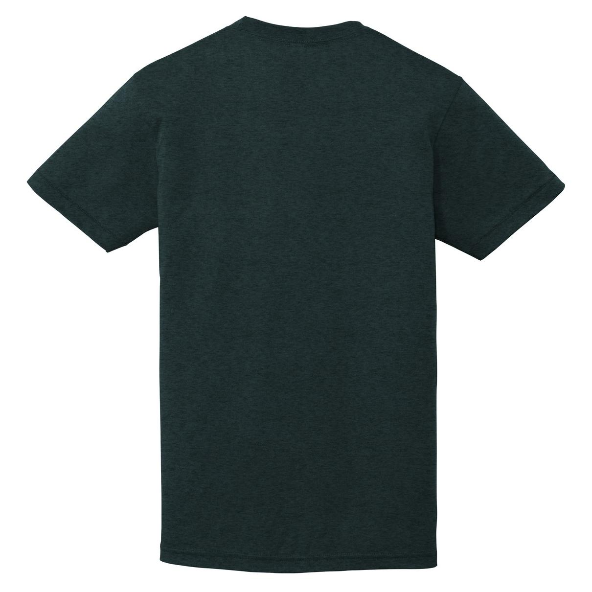 Black Aqua T-Shirt - American Apparel - Slim Fit Soft