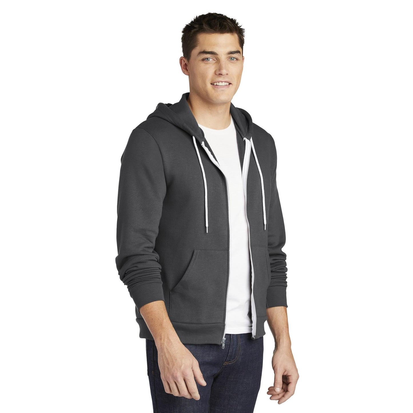 Black Sweatshirt - American Apparel - Cozy Fleece