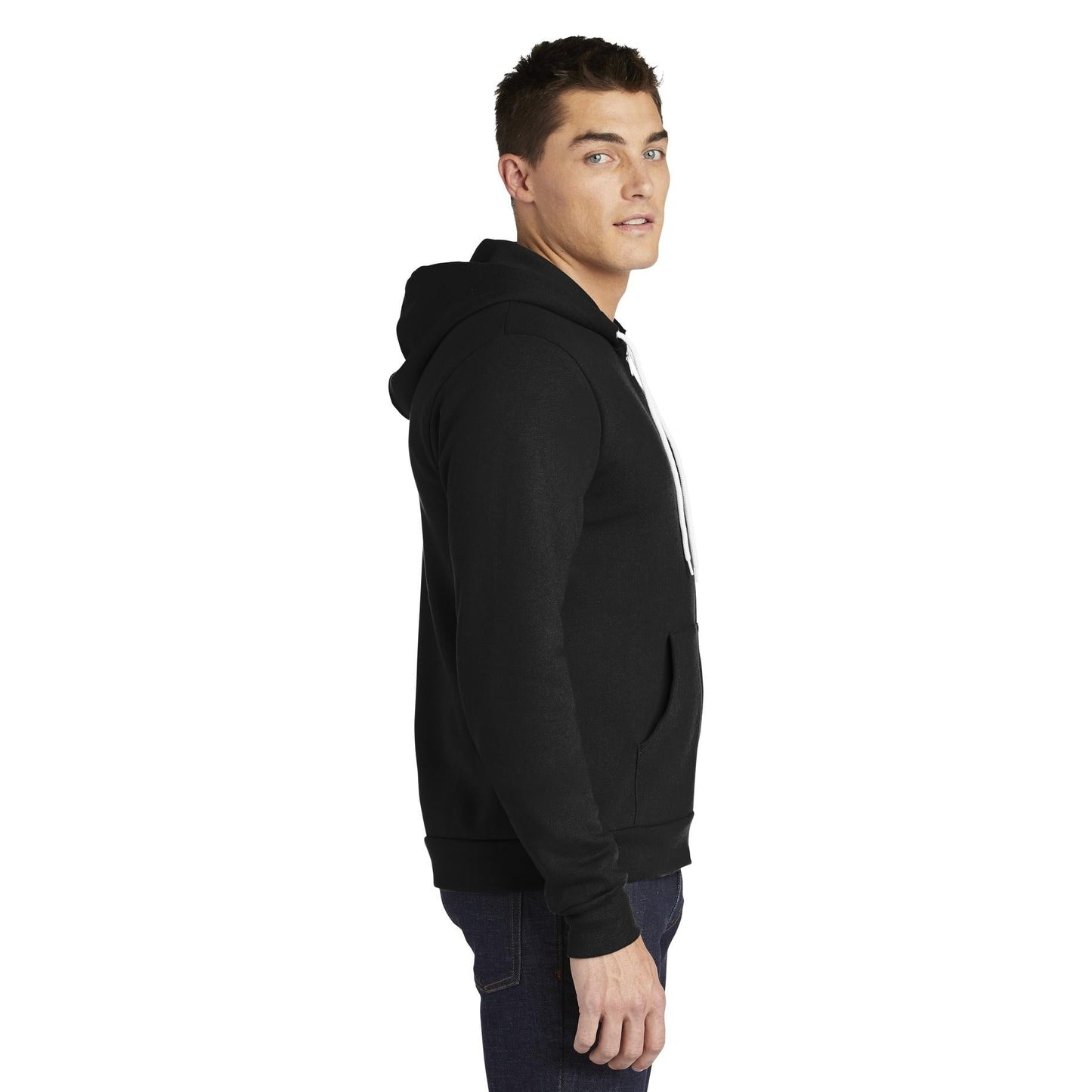 Black Sweatshirt - American Apparel - Cozy Fleece