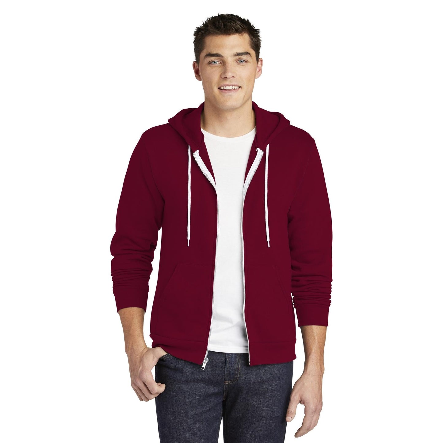 Black Sweatshirt - American Apparel - Cozy Fleece