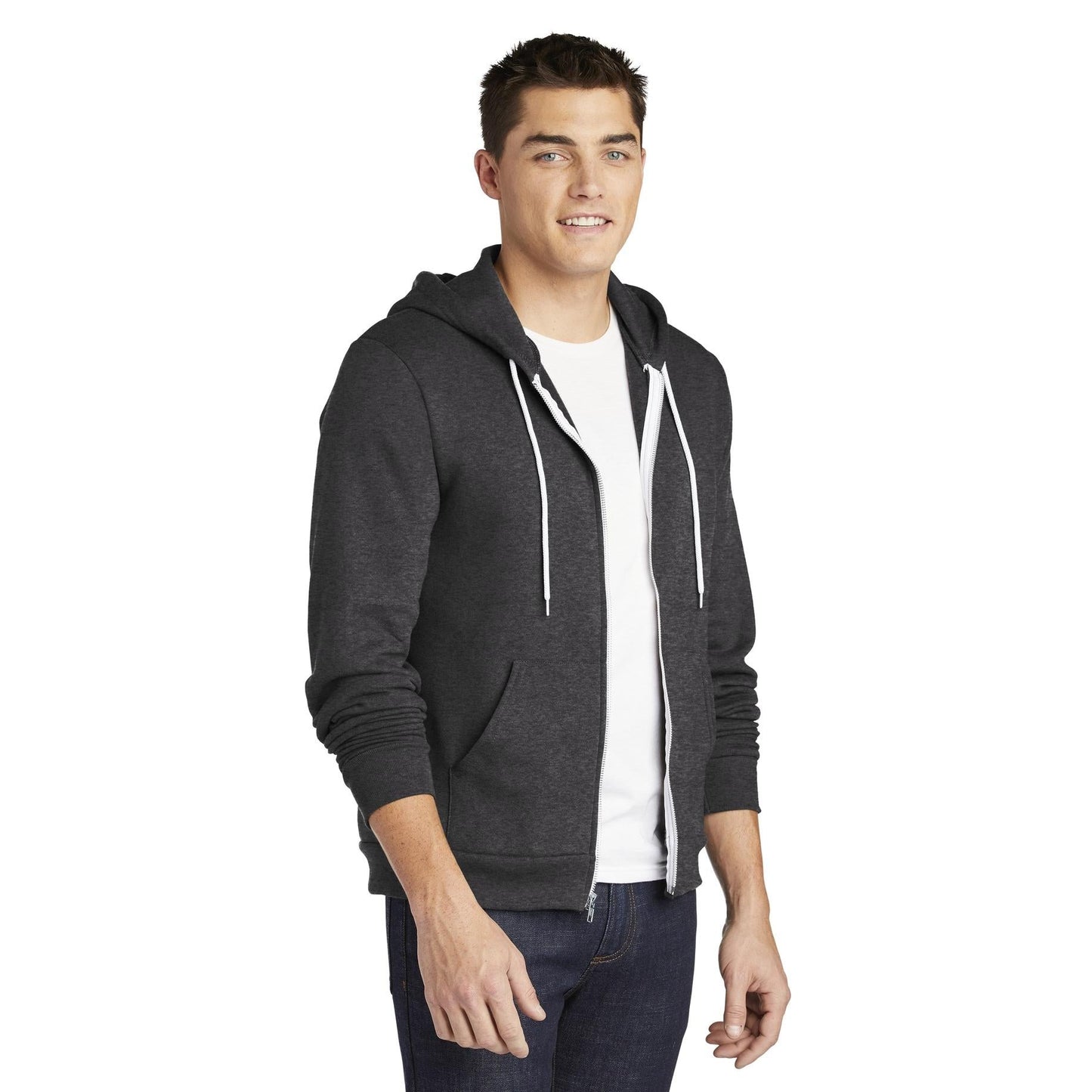 Black Sweatshirt - American Apparel - Cozy Fleece