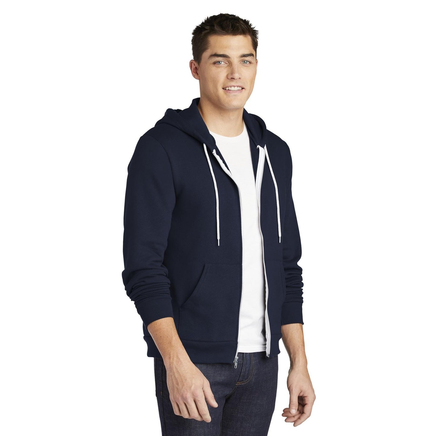 Black Sweatshirt - American Apparel - Cozy Fleece