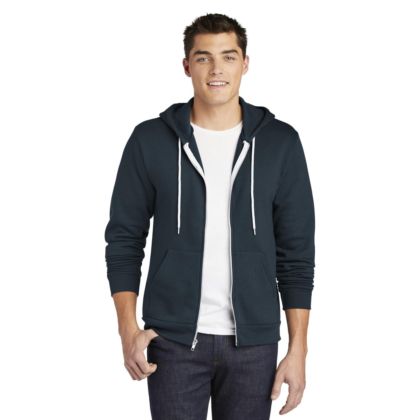 Black Sweatshirt - American Apparel - Cozy Fleece