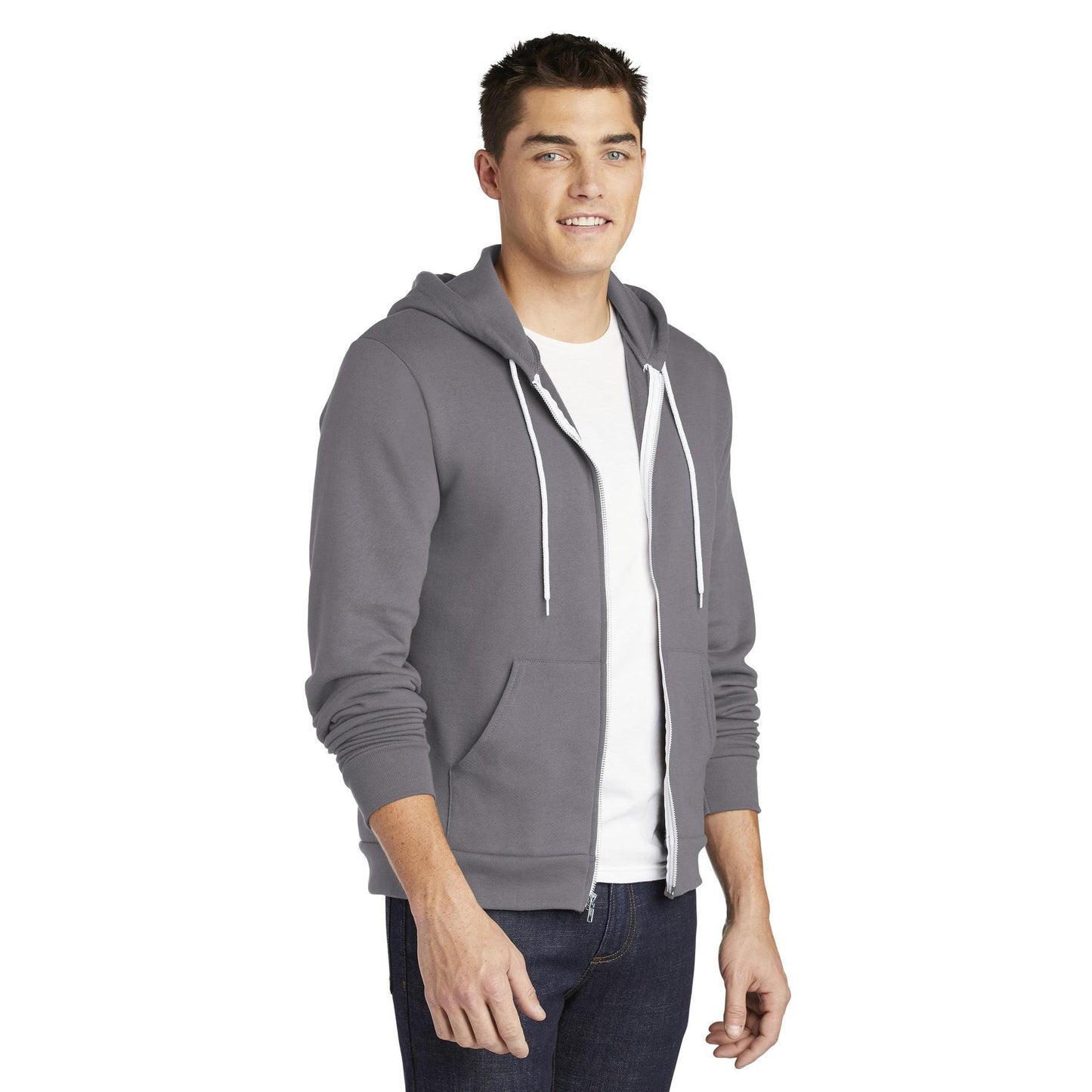 Black Sweatshirt - American Apparel - Cozy Fleece