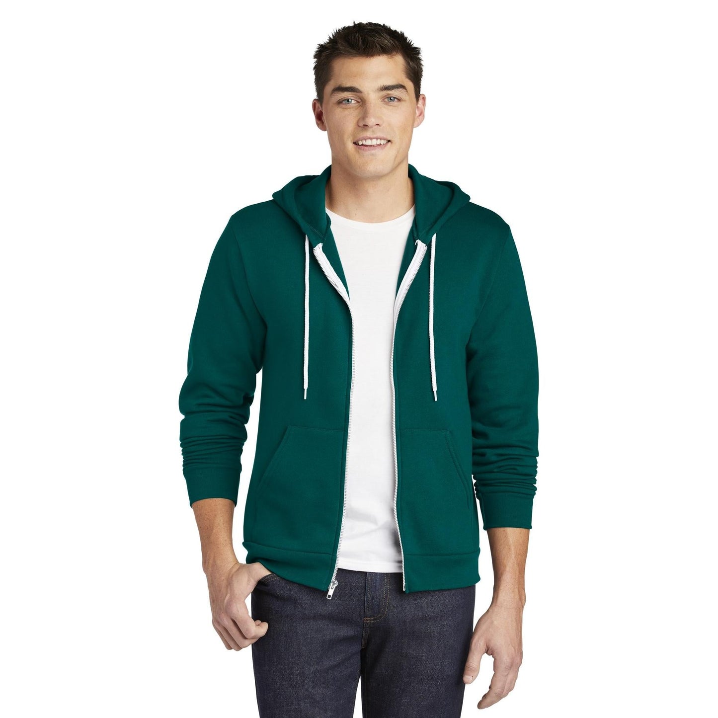 Black Sweatshirt - American Apparel - Cozy Fleece
