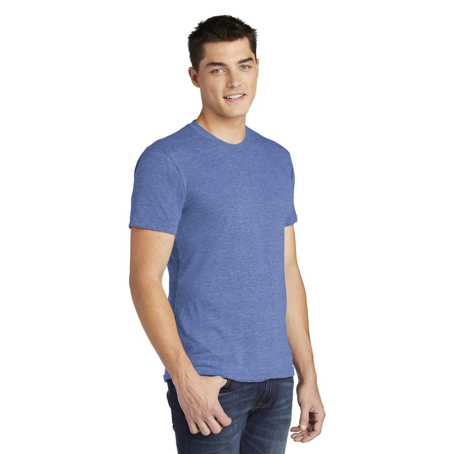 Athletic Blue T-Shirt - American Apparel - Slim Fit