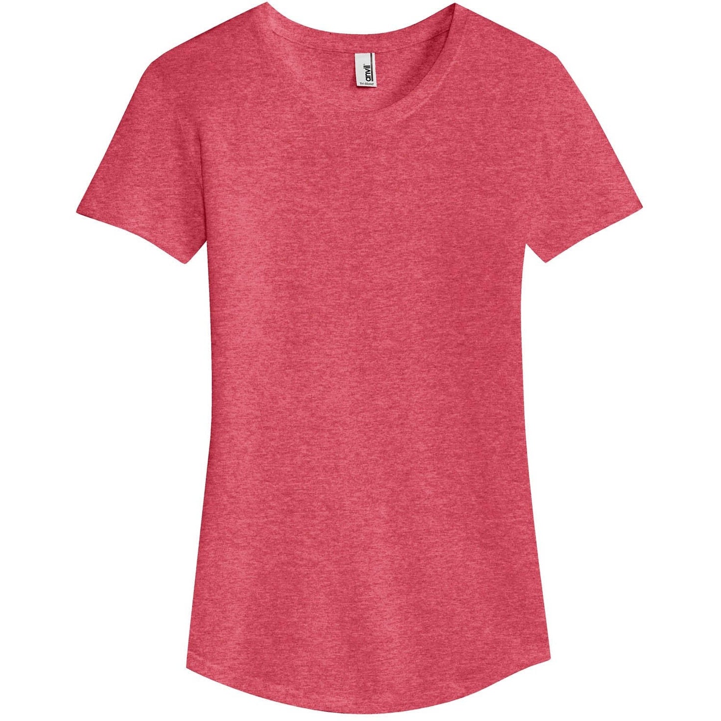 Heather Dark Grey T-Shirts - Anvil - Ladies Tee