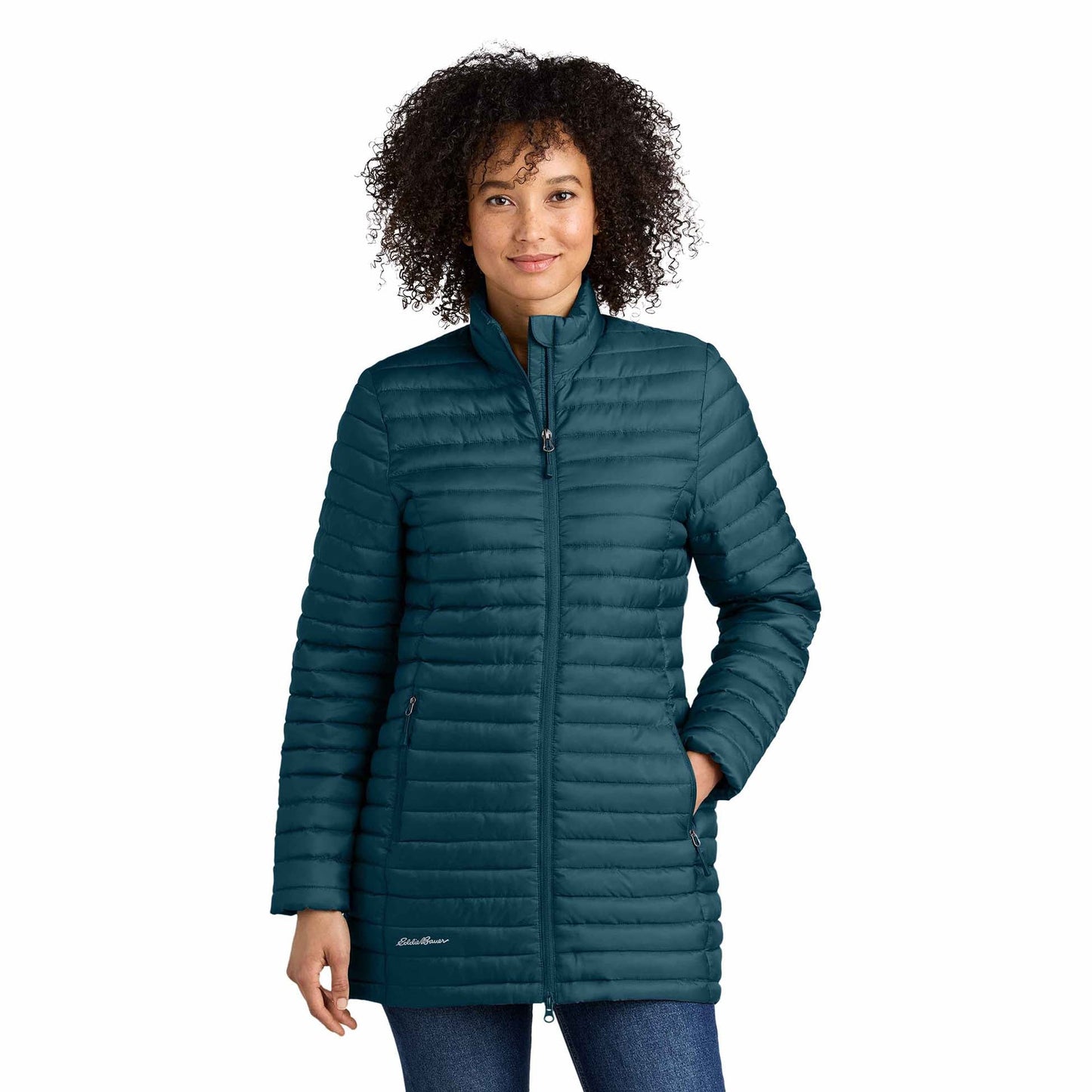 Black Jackets - Eddie Bauer - Packable Quilted Zip