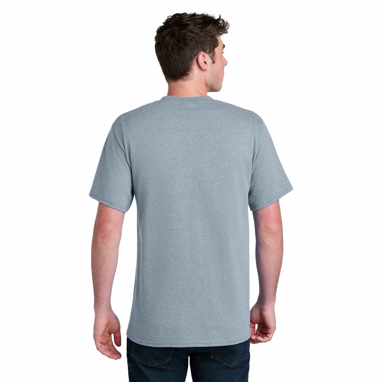 Aquatic Blue T-Shirts - Port & Company - Eco Friendly Cotton