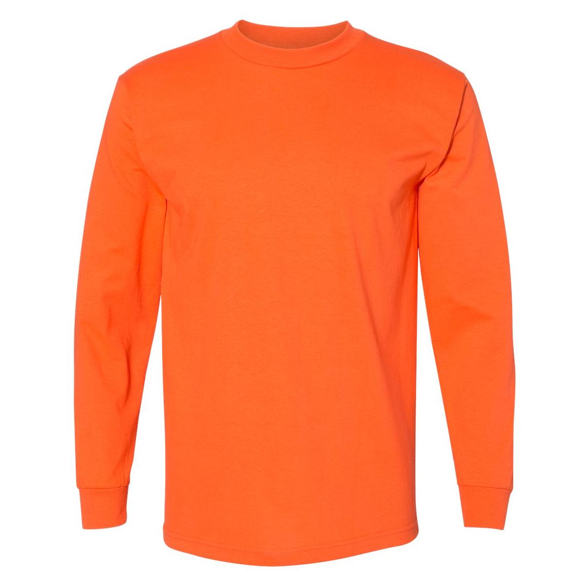 Black Long Sleeve T-Shirt - Bayside - Soft Cotton