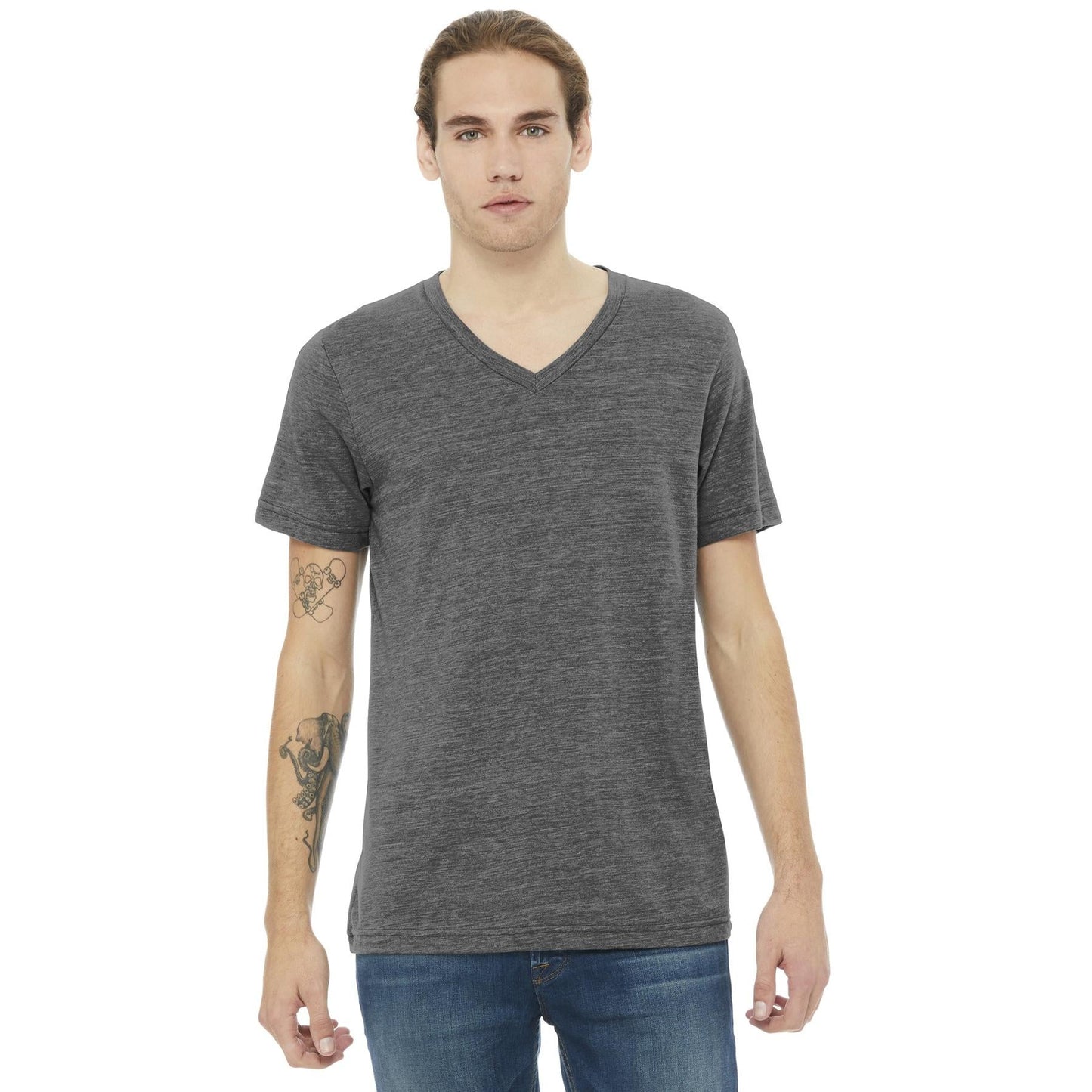 Asphalt Slub T-Shirts - Bella + Canvas - Slim Fit