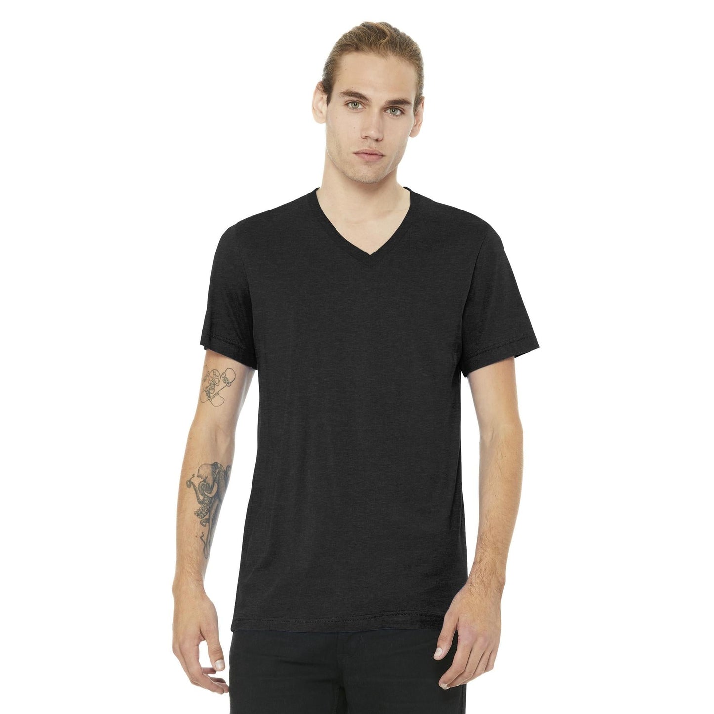 Asphalt Slub T-Shirts - Bella + Canvas - Slim Fit