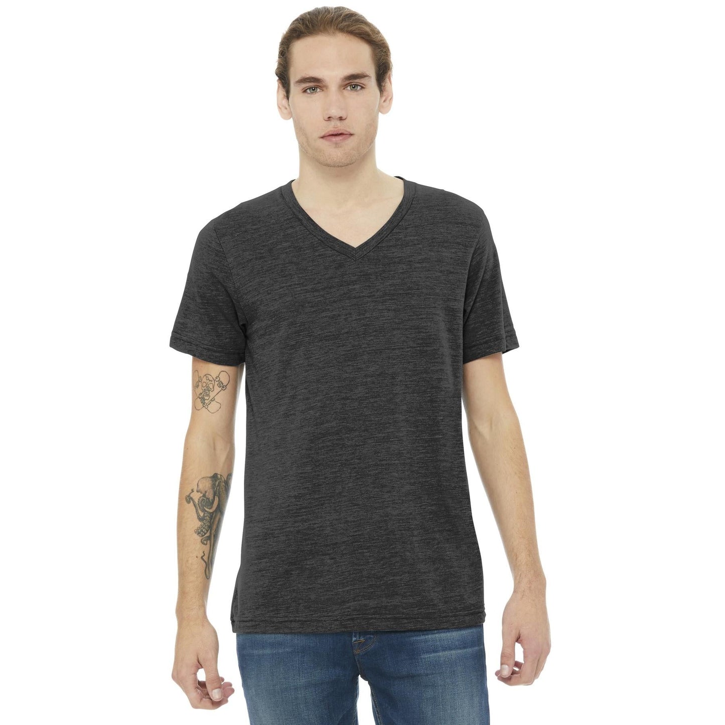 Asphalt Slub T-Shirts - Bella + Canvas - Slim Fit