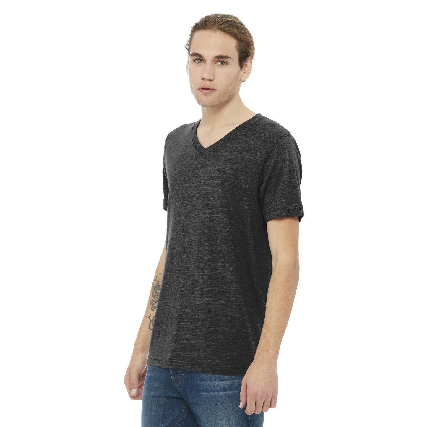 Asphalt Slub T-Shirts - Bella + Canvas - Slim Fit