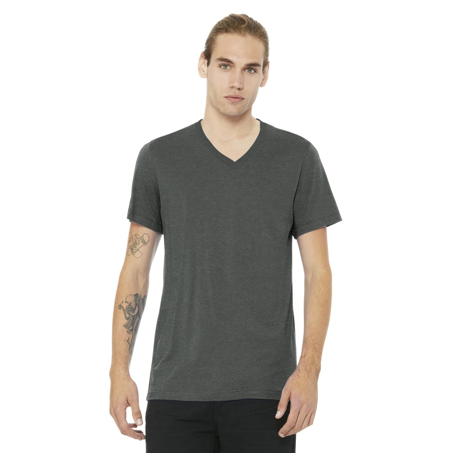 Asphalt Slub T-Shirts - Bella + Canvas - Slim Fit