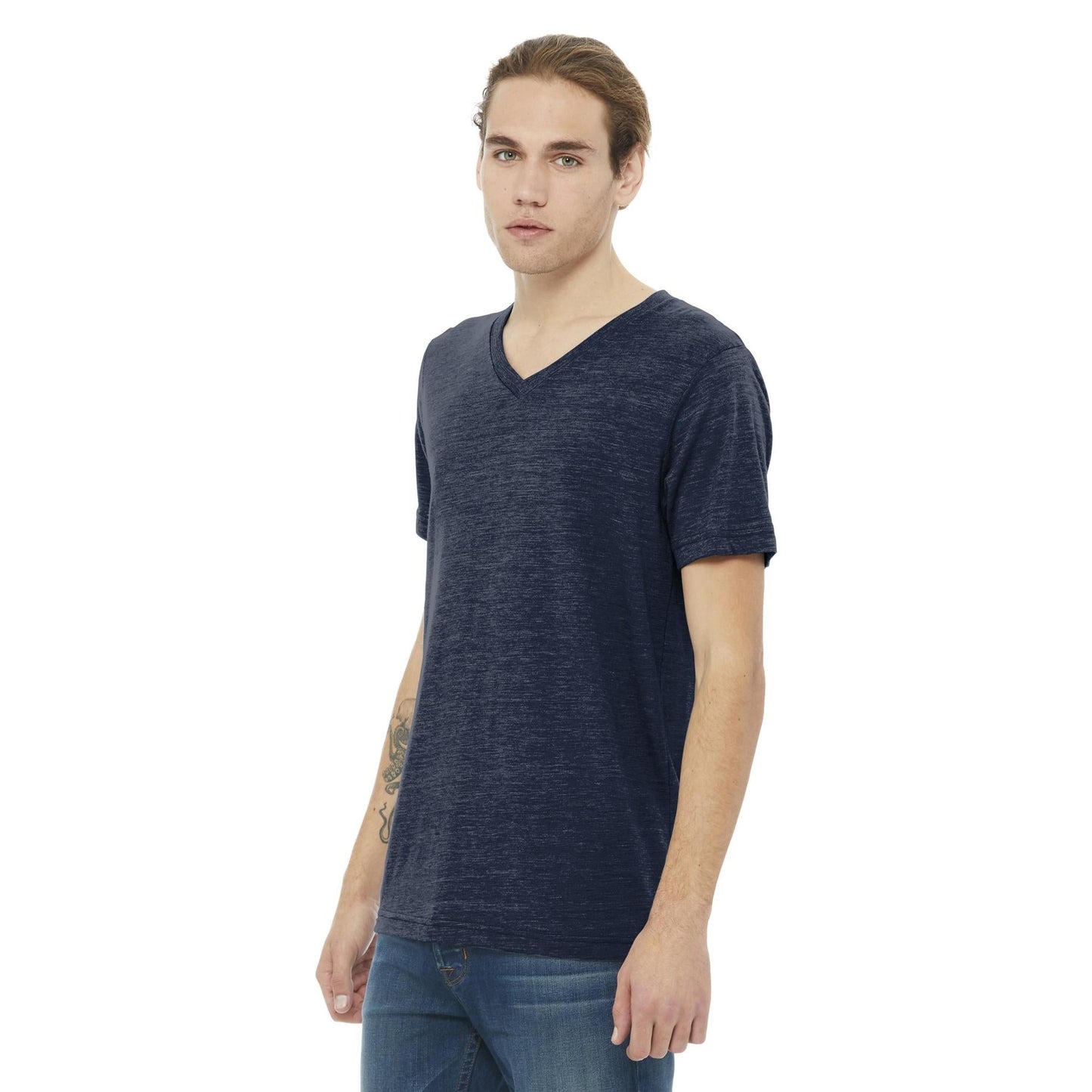Asphalt Slub T-Shirts - Bella + Canvas - Slim Fit