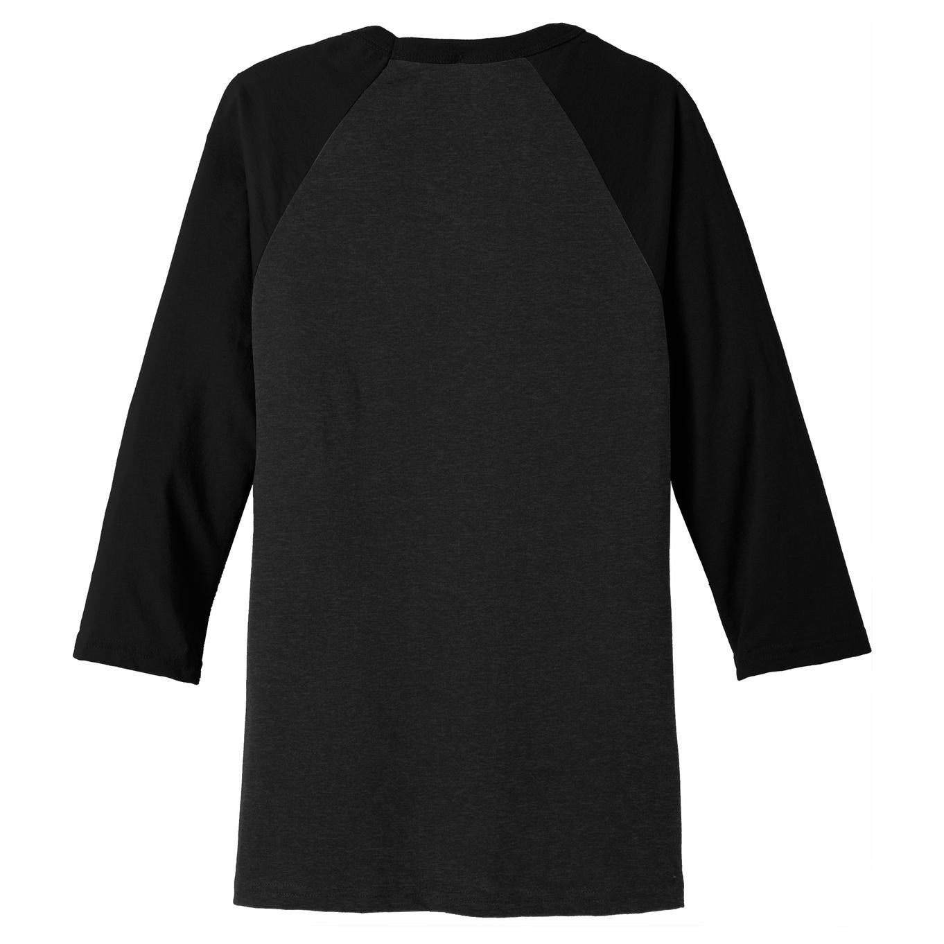 Black/Deep Heather T-Shirts - Bella + Canvas - Comfortable Tee